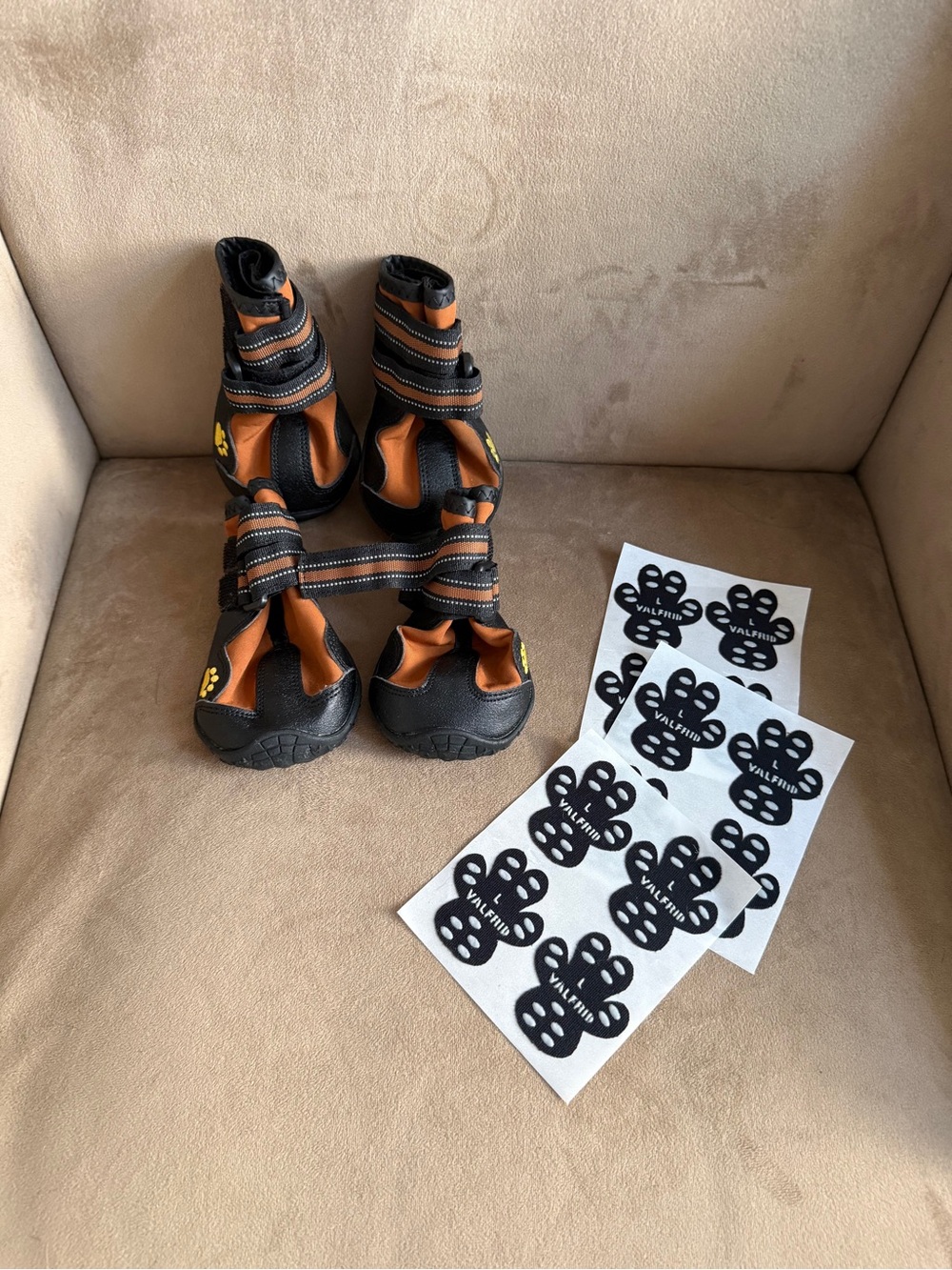 Kids Black and Orange Protective Water Shoes